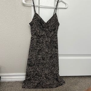 Printed mini summer dress